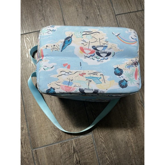 Vera Bradley Stay Cooler Lunch Bag Beach Treasures - Picture 4 of 7